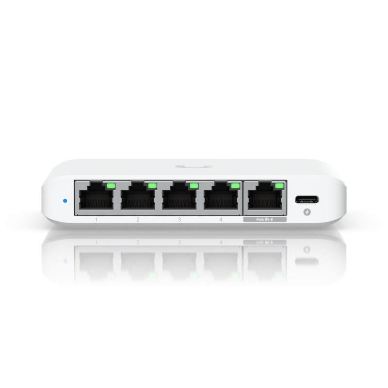 810084696040Switch UBIQUITI Flex Mini 2.5G Type L2 5x2.5GbE USW-FLEX-2.5G-5