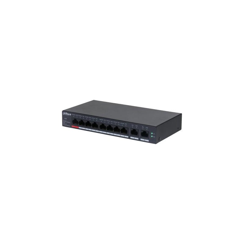 6923172571151Võrgulüliti DAHUA CS4010-8GT-110 Type L2 Desktop pedestal 8x10Base-T   100Base-TX   1000Base-T PoE ports 8 DH-CS4010-8GT-110