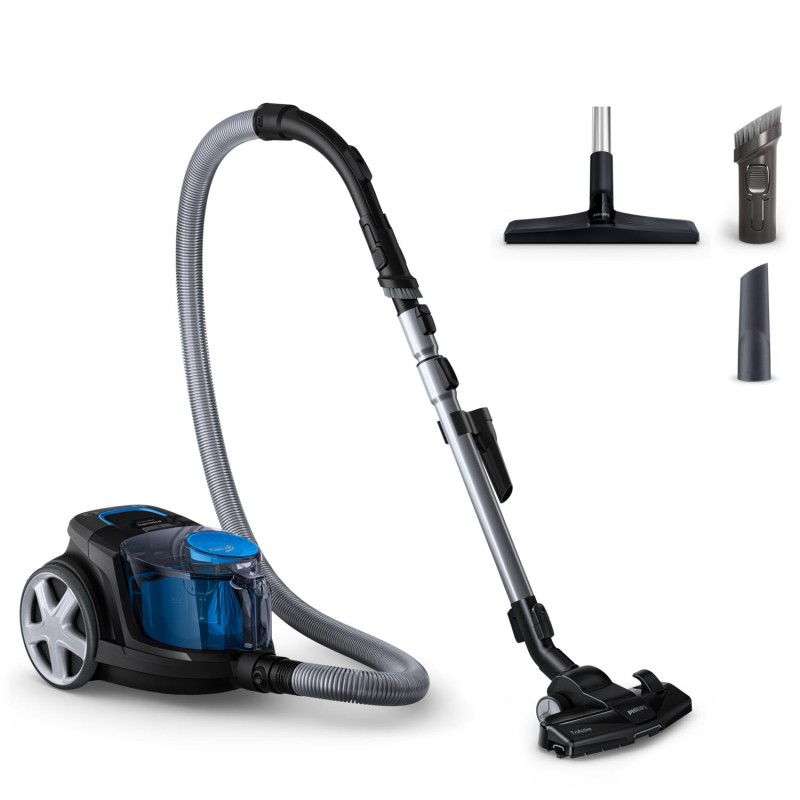 8710103792925Vacuum Cleaner PHILIPS PowerPro Compact FC9331 09 Canister Bagless 900 Watts Capacity 1.5 l Noise 76 dB Black Weight 4.5 kg FC93