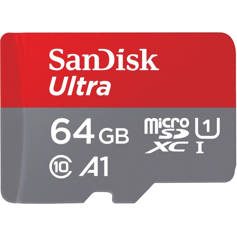 619659200039Карта памяти MicroSDHC 64GB UHS-I SDSQUAB-064G-GN6IA SANDISK