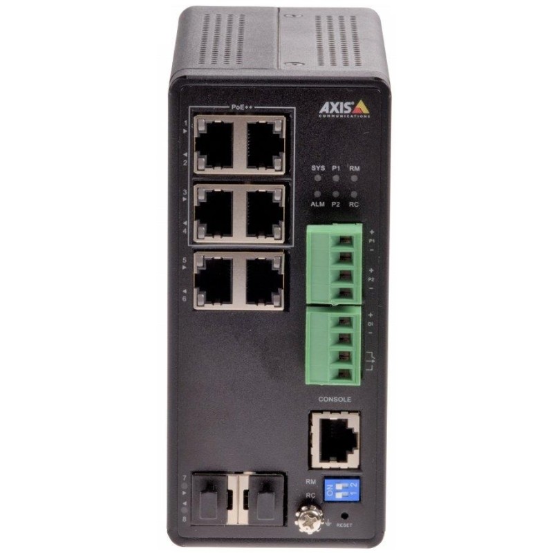 7331021066199NET SWITCH 4PORT POE+ T8504-R 01633-001 AXIS