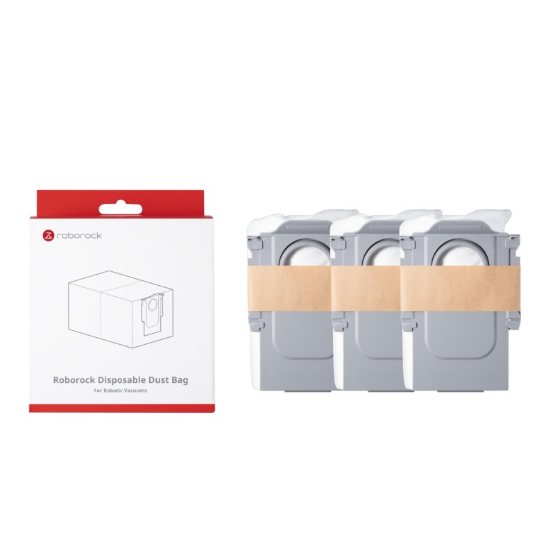 6936905903556Pölynimuri Accessory ROBOROCK Disposable Dust bag For Qrevo Qrevo MaxV S8 MaxV Ultra Qrevo S Qrevo Pro Qrevo Plus Qrevo Curv