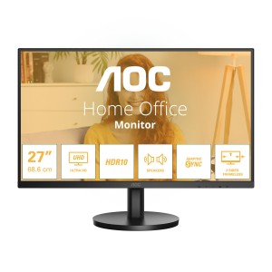 4038986182881LCD Monitor AOC 27 " 2560 x 1440 pixels Wide Quad HD Native aspect ratio 16:9 Flat Q27P4U