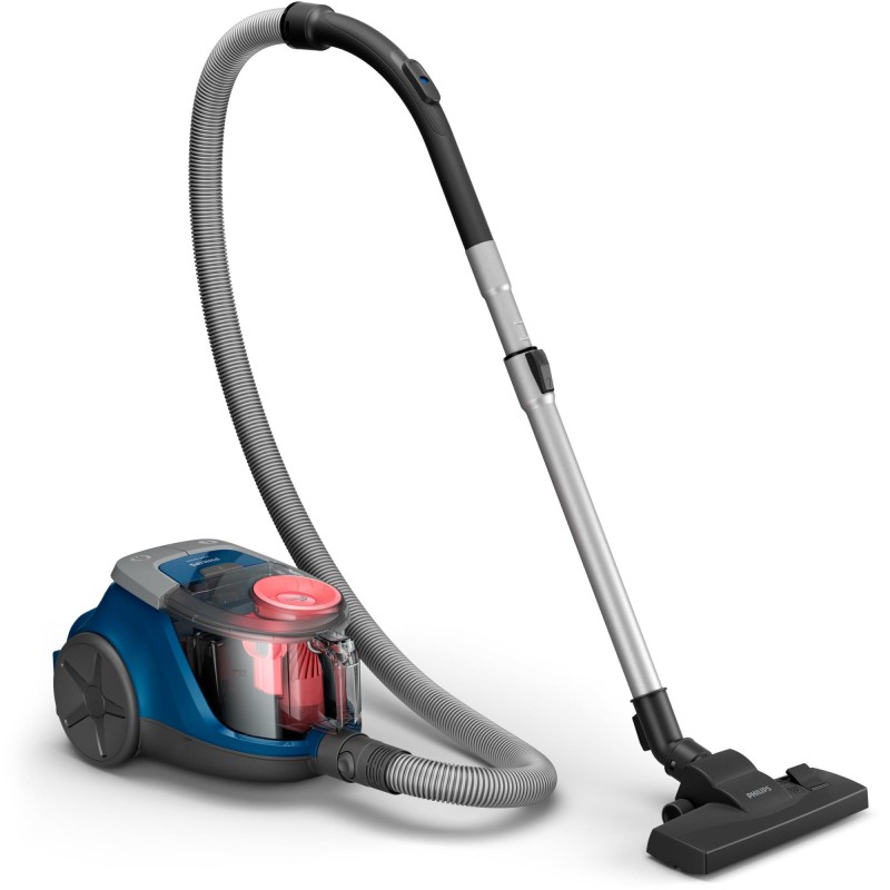 8710103925286Vacuum Cleaner PHILIPS Bagless 850 Watts Capacity 1.3 l Noise 77 dB Dark Blue Weight 4.4 kg XB2123 09
