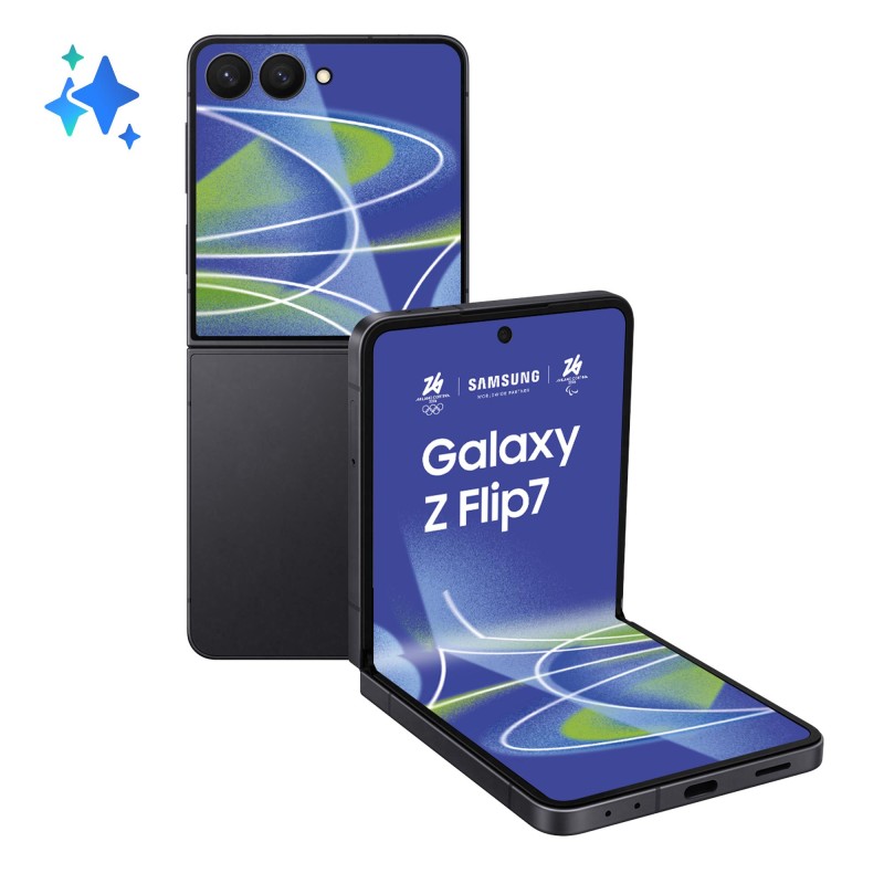 8806097492146Мобильный телефон GALAXY FLIP7/512GB JETBLK SM-F766B SAMSUNG