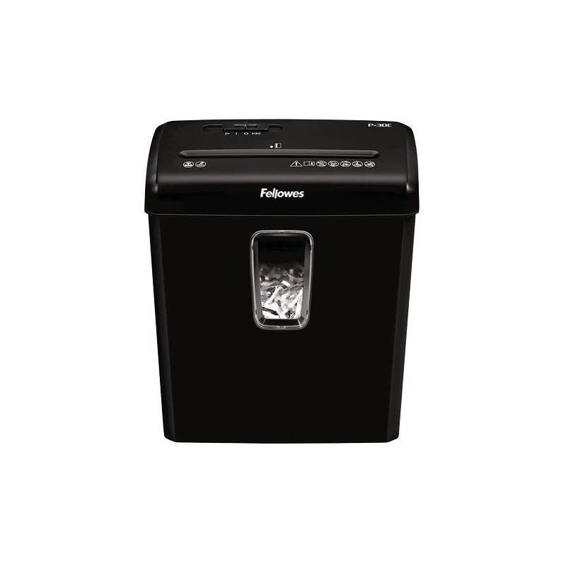 043859741298SHREDDER POWERSHRED P-30C CROSS CUT 6008101 FELLOWES