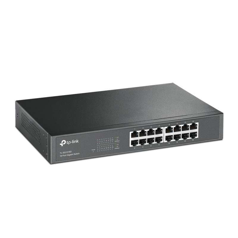 6935364020613Võrgulüliti TP-LINK 16x10Base-T   100Base-TX   1000Base-T TL-SG1016D