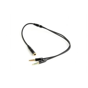 8716309024860CABLE AUDIO 3.5MM TO 2RCA 2.5M CCA-458-2.5M GEMBIRD