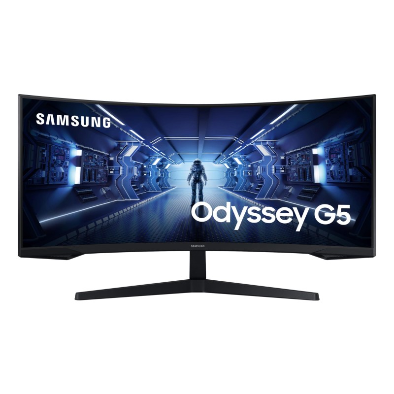 8806094796315LCD Monitor SAMSUNG Odyssey G5 34" Gaming/Curved/21 : 9 Panel VA 3440x1440 21:9 1 ms Tilt Colour Black LC34G55TWWPXEN