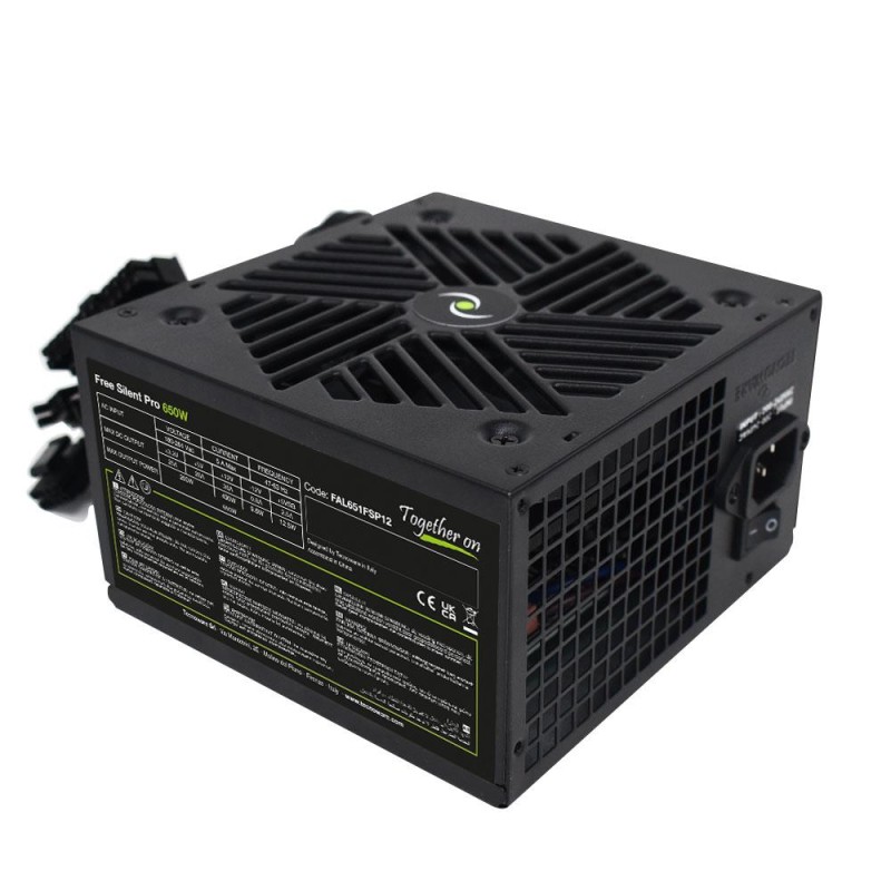 8026475179944Toiteplokk TECNOWARE ATX Arvuti 180 - 264 V 650 W FAL651FSP12