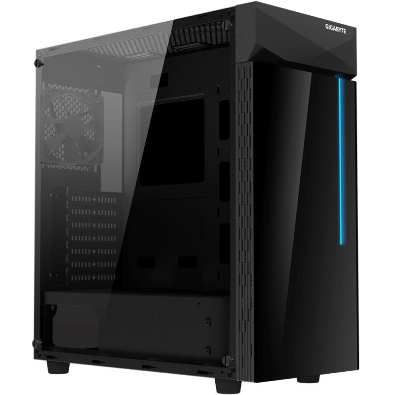4719331551247GIGABYTE arvutikorpusC200 GLASS MidiTower Not included ATX MicroATX MiniITX Colour Black GB-C200G