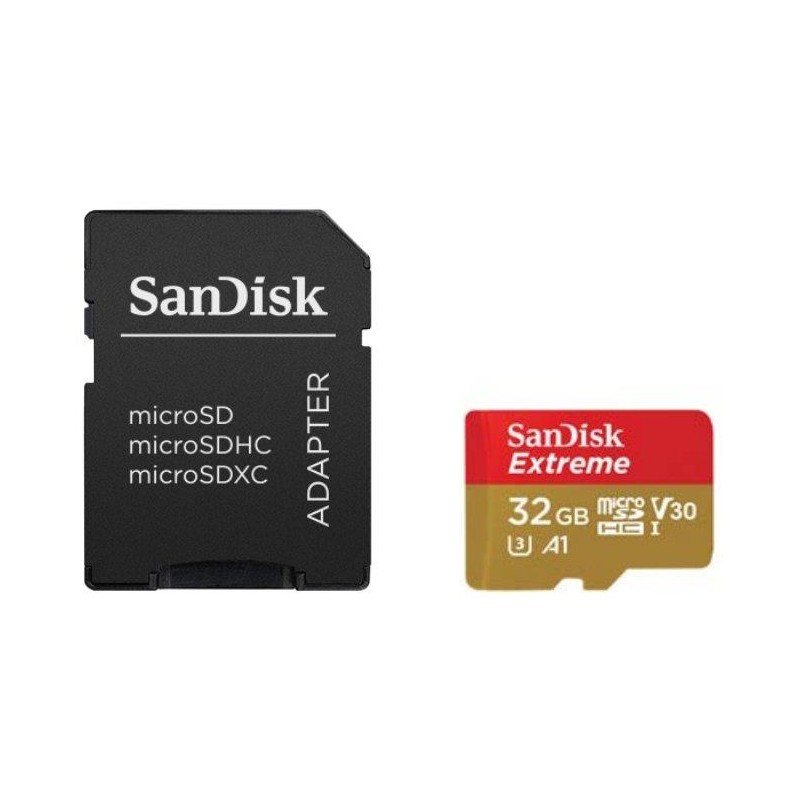 619659155117MicroSDHC mälukaart 32GB UHS-I W A SDSQXAF-032G-GN6AT SANDISK