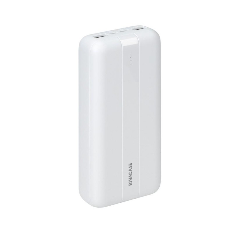 4260709010748Пауэрбанк USB 20000MAH VA2081 WHITE RIVACASE