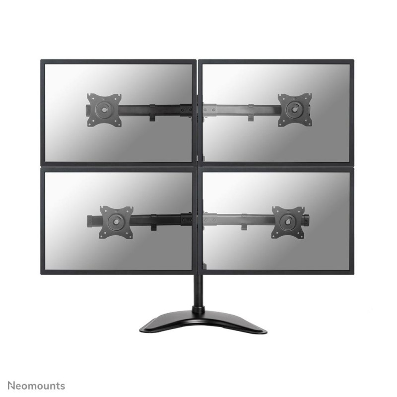 8717371445393Monitori tarvik – laua kinnitus 10-27" NM-D335D4BLACK NEOMOUNTS