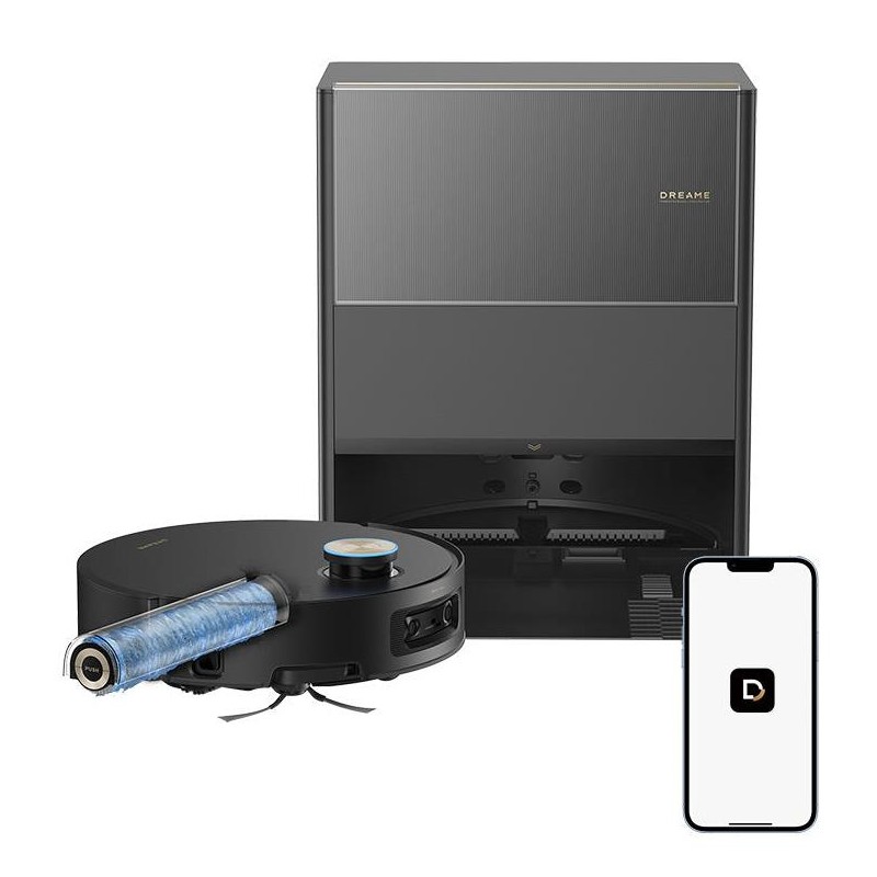 6978515253393VACUUM CLEANER ROBOT AQUA10/ROLLER RLH31CE-BK DREAME