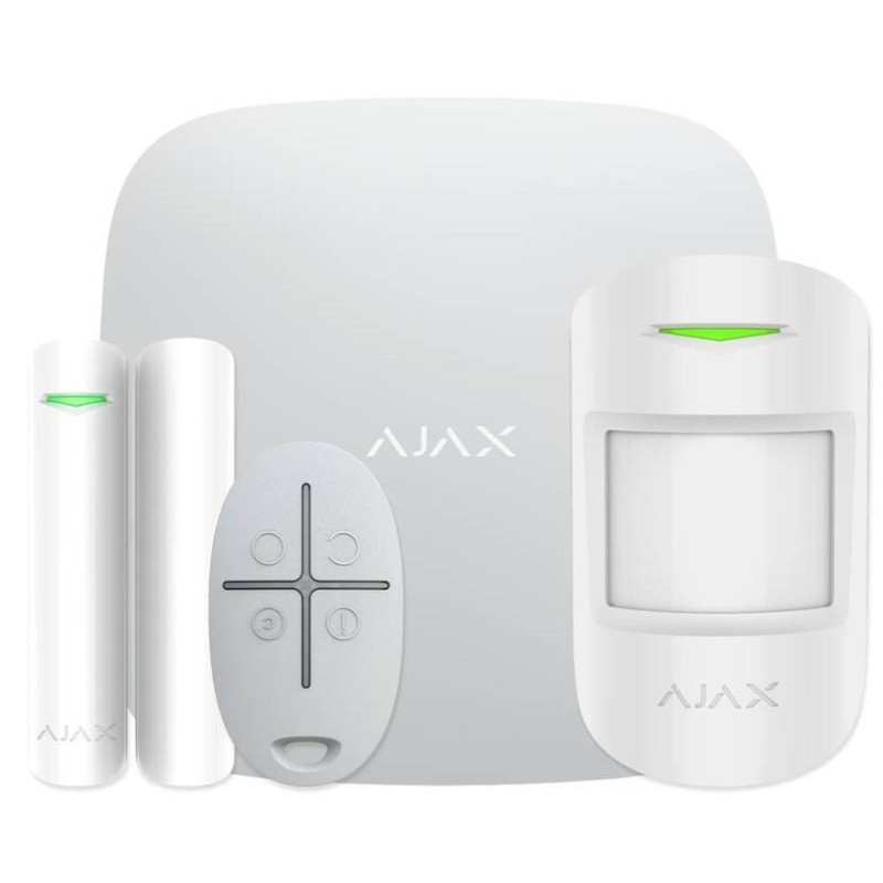 4823114015755ALARM SECURITY STARTERKIT/WHITE 38168 AJAX