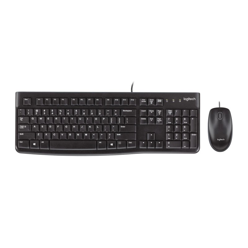 KEYBOARD +MOUSE COMBO MK120/BLACK 920-002562 LOGITECH