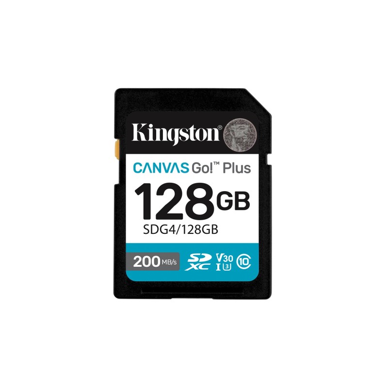740617347708MEMORY SDXC 128GB UHS-I/SDG4/128GB KINGSTON