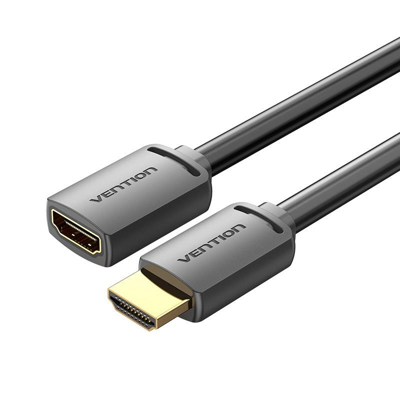 6922794766853CABLE HDMI MALE/FEMALE 4K/1M BLACK AHCBF VENTION