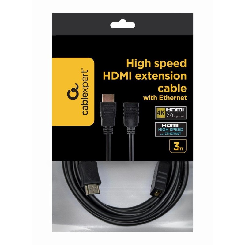 8716309086240CABLE HDMI EXTENSION 3M/CC-HDMI4X-10 GEMBIRD
