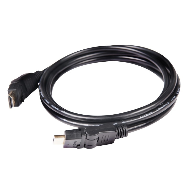 8719214471019CABLE HDMI TO HDMI 2M/M/M CAC-1360 CLUB3D