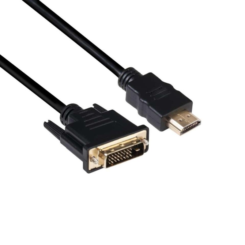 8719214471033CABLE DVI-D TO HDMI 2M/M/M CAC-1210 CLUB3D