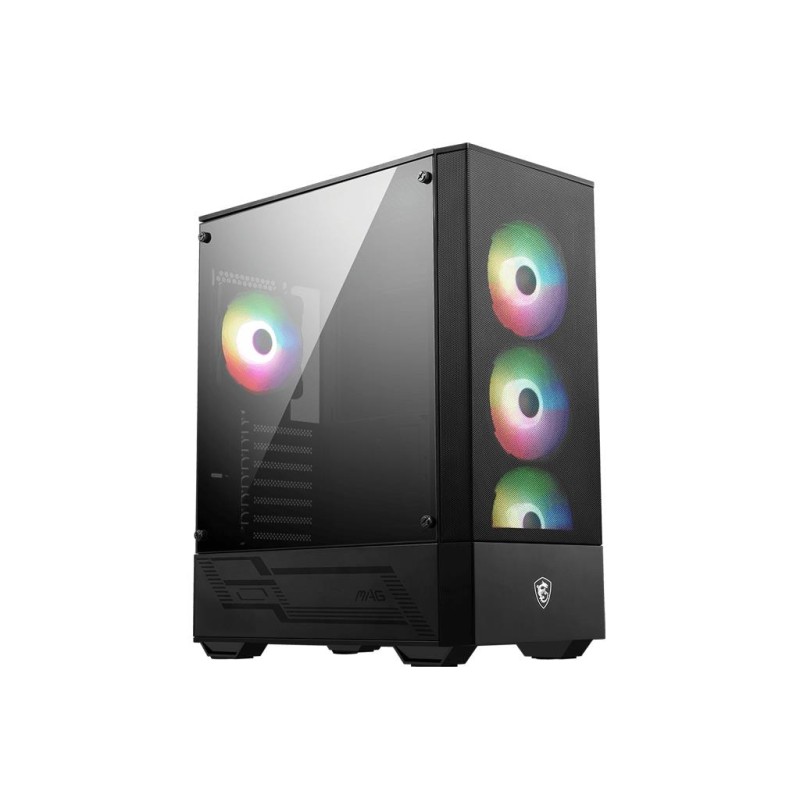 4719072949679Case MSI MAG FORGE 112R MidiTower Not included ATX MicroATX MiniITX Colour Black MAGFORGE112R