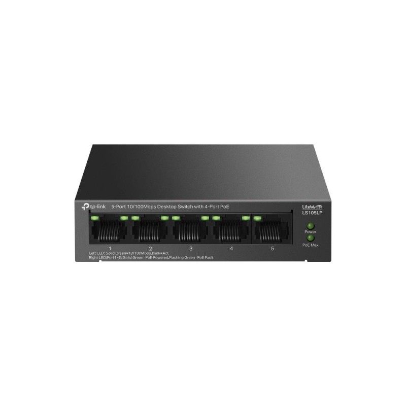 4895252504583Switch TP-LINK LS105LP PoE ports 4 LS105LP