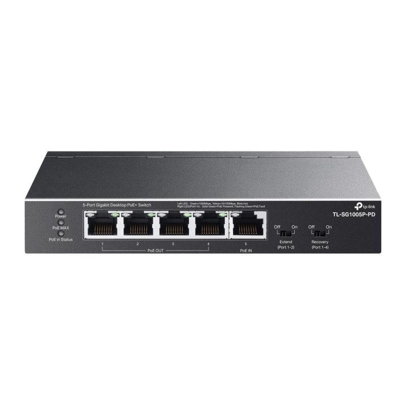 4895252501117Switch TP-LINK Desktop     PoE+ ports 5