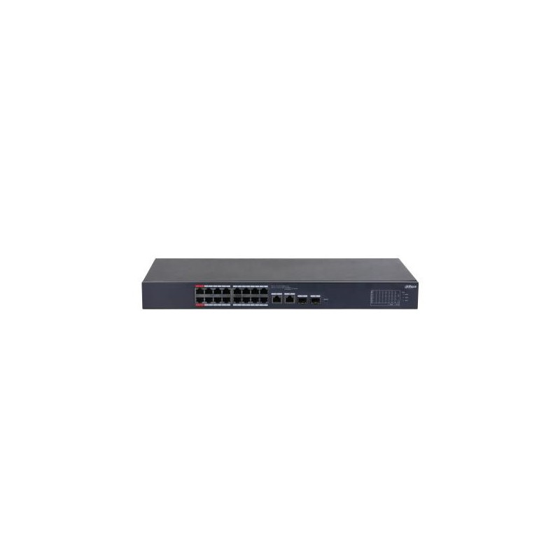 6923172571236Võrgulüliti DAHUA Type L2 Desktop Rack PoE ports 16