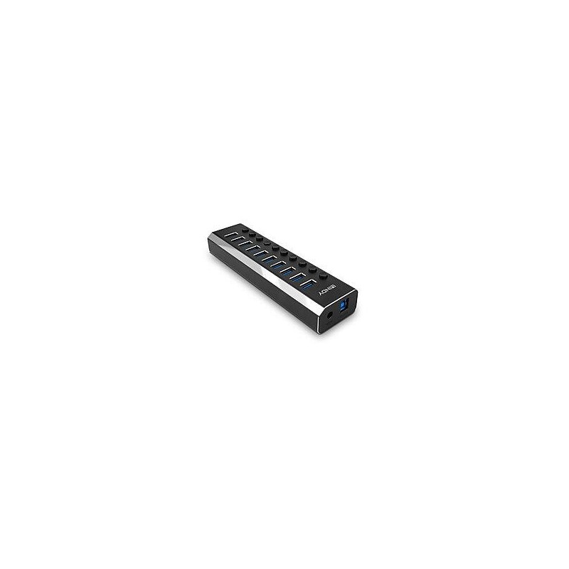4002888433709I O HUB USB3 10PORT 43370 LINDY