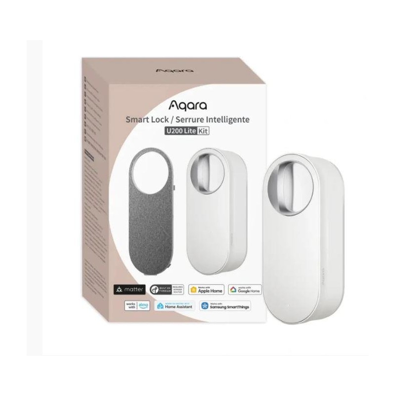 6975833359066SMART HOME LOCK U200 LITE KIT WHITE AQARA