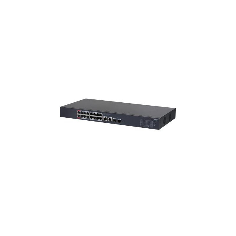 6923172571205Switch DAHUA Desktop Rack     2xSFP PoE ports 16