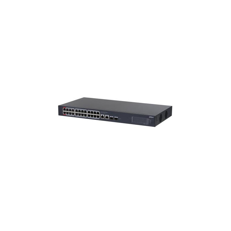 6923172571212Сетевой коммутатор DAHUA Desktop Rack 2xSFP 26xRJ45 240 Watts