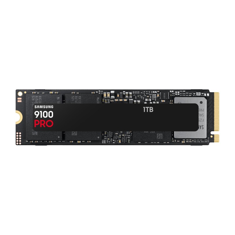 8806095811628SSD SAMSUNG 9100 PRO 1TB M.2 КомпьютерIe Gen5 NVMe TLC Write speed 13300 MBytes sec Read speed 14700 MBytes sec 2.38mm TBW 600 T