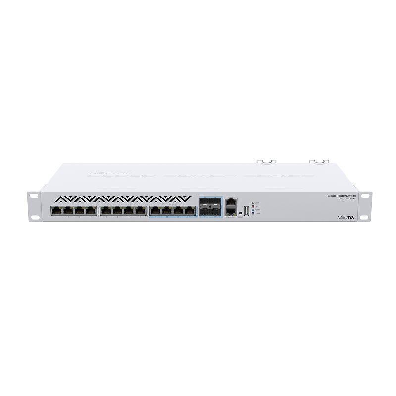 4752224002150Switch Type L3 Rack 1U   4xSFP 1xRJ45 CRS312-4C+8XG-RM