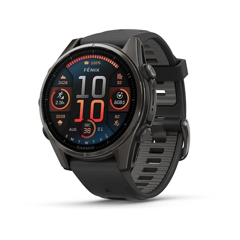 753759338022Умные часы FENIX 8 BLACK GRAY GARMIN
