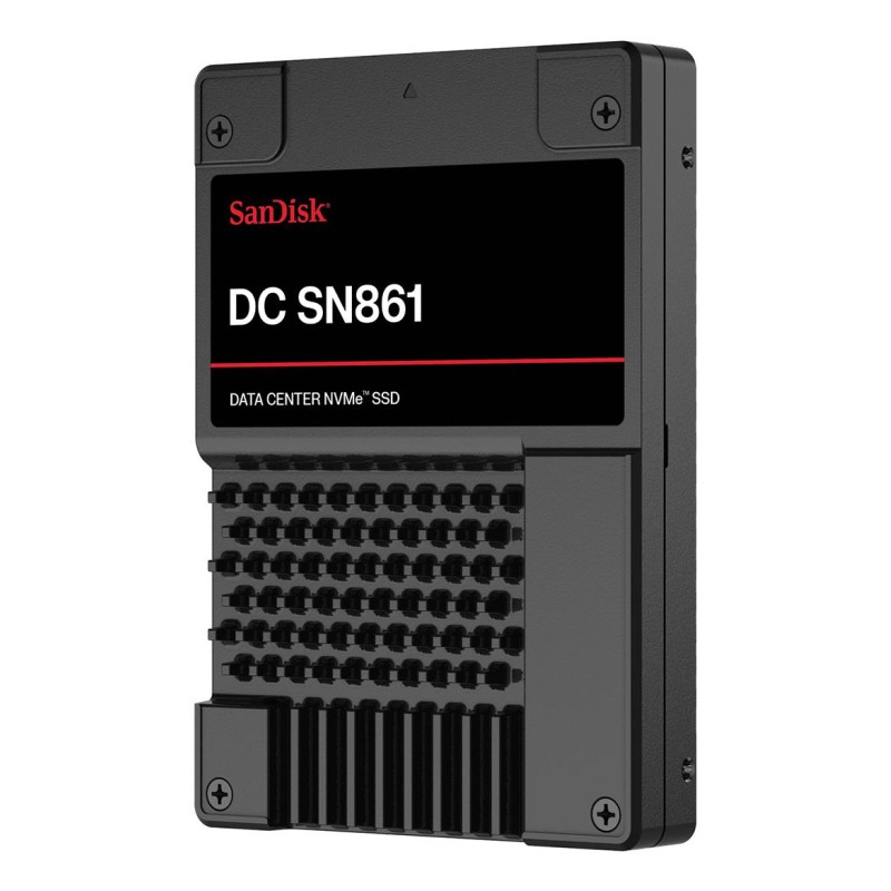 SSD SANDISK DC SN861 1920 GB КомпьютерI Express 5.0 NVMe Yes Write speed 3600 MB s Read speed 13700 MB s U.2 MTBF h WUS6