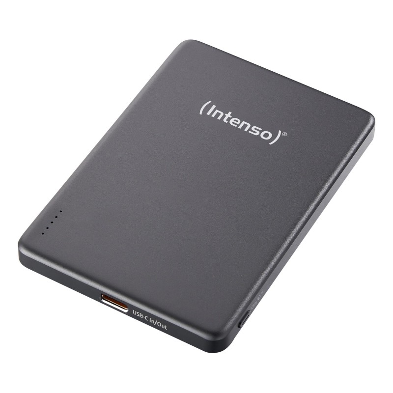 4034303036189Akupank USB 5000MAH MAG GREY INTENSO