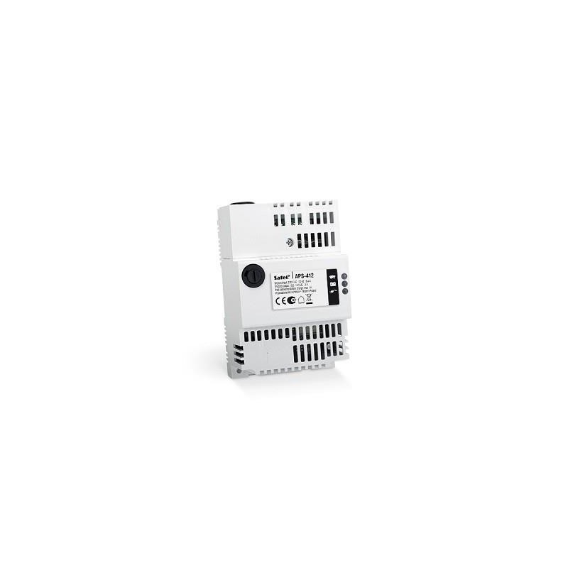 5905033332584POWER SUPPLY 12VDC 4A DIN APS-412 SATEL