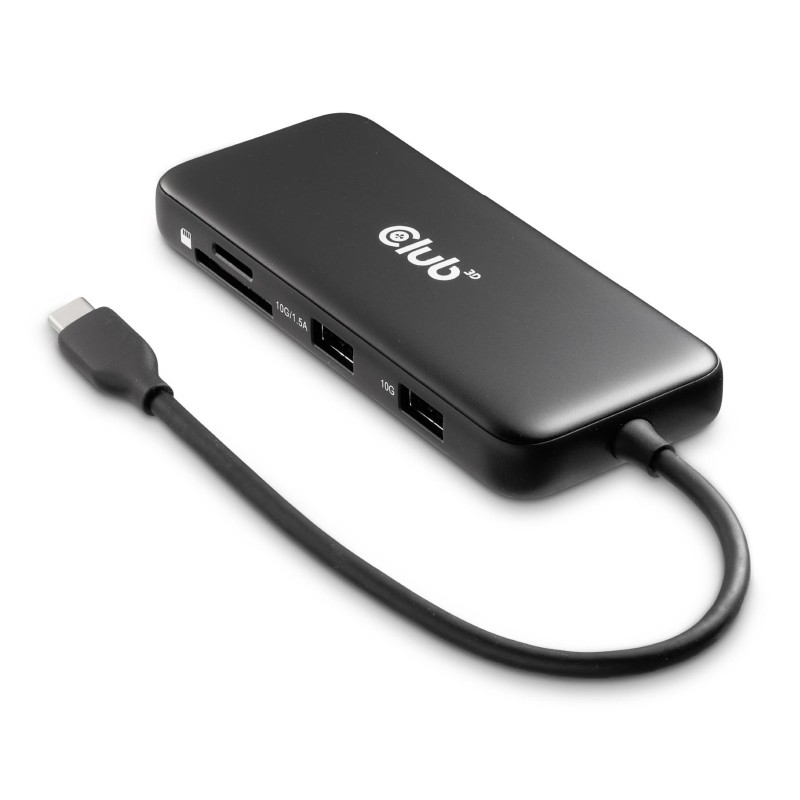 8719214473488NB ACC DOCKING STATION 8IN1 USB-C 100W CLUB3D