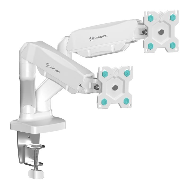 4603728442112MONITOR ACC DESK MOUNT 13-32" WHITE G160-W ONKRON