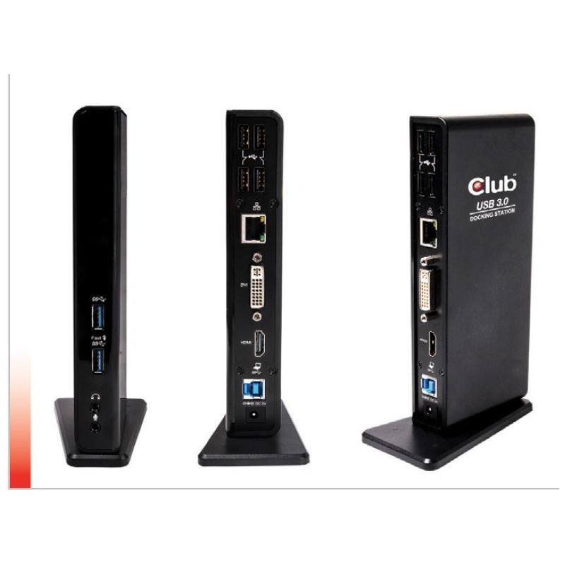 8717249401018NB ACC DOCKING STATION USB CLUB3D