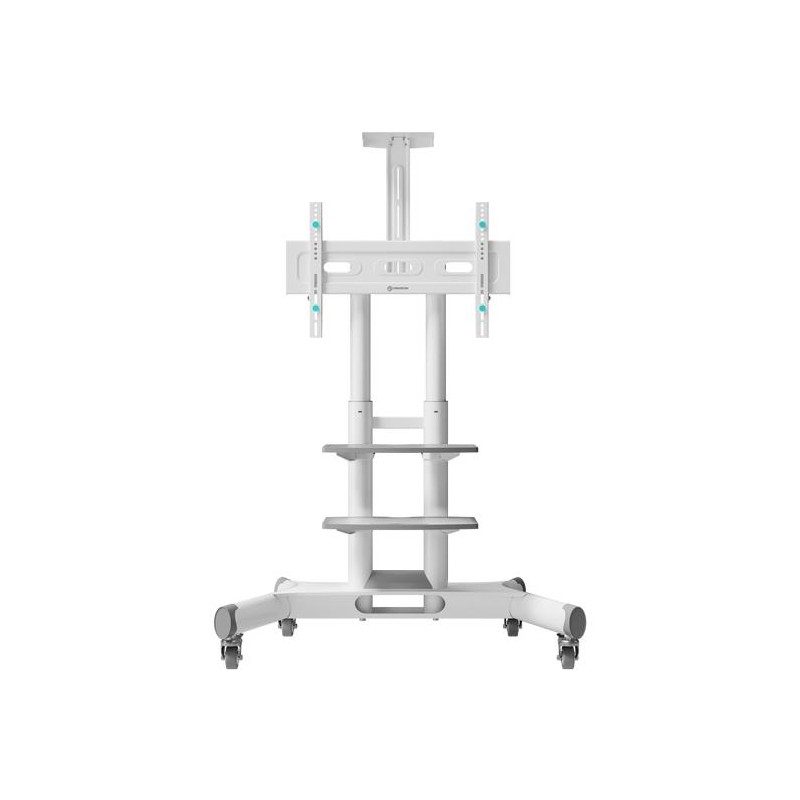 4603728441016TV SET ACC MOBILE STAND 40-70" WHITE ONKRON