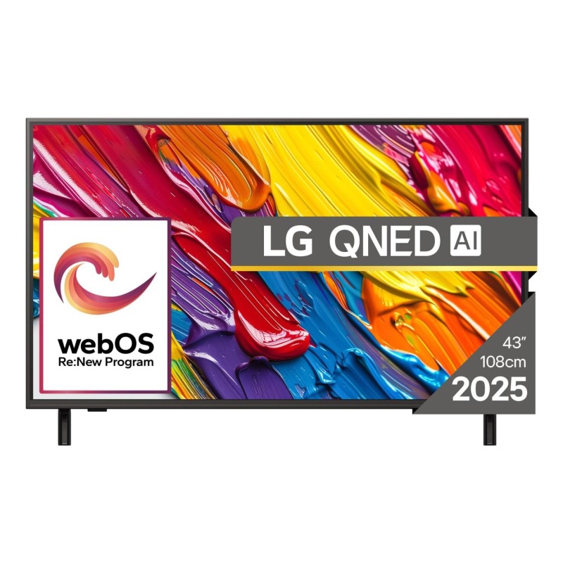 8806096419007TV Set LG 43 " 4K Ultra HD 3840 x 2160 pixels Flat 16:9 QNED