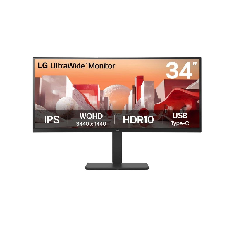 8806096207345LCD Monitor LG 34 " 3440 x 1440 pixels Wide Quad HD Native aspect ratio 21:9 LCD Curved