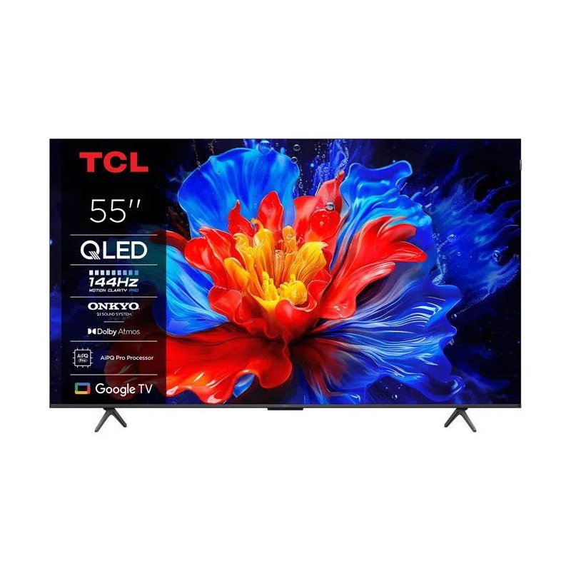 5901292525897TCL 55 " 4K Ultra HD 3840 x 2160 pixels Flat 16:9 QLED 55P8K