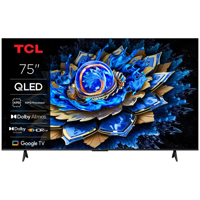 5901292528591TCL 75 " 4K Ultra HD 3840 x 2160 pixels Flat 16:9 QLED 75T69C