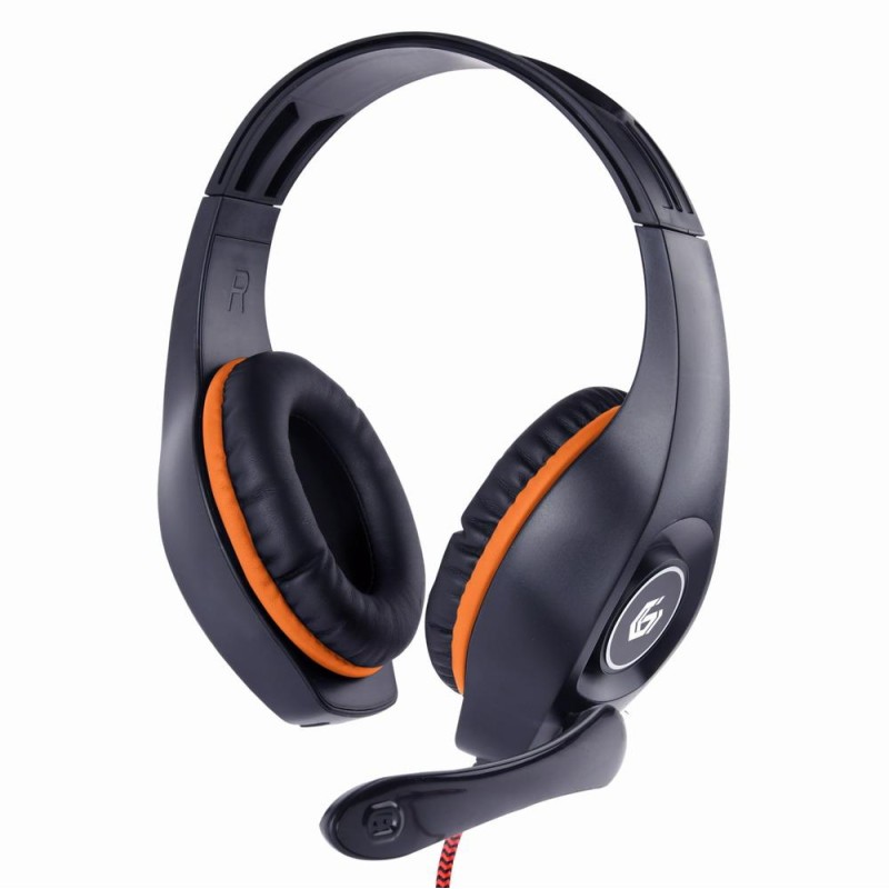 8716309117159HEADSET GAMING ORANGE GEMBIRD
