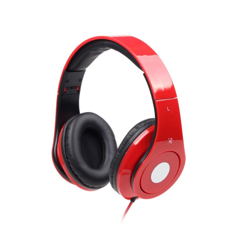 8716309081306HEADSET DETROIT RED GEMBIRD